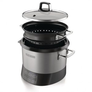 CUISEUR À RIZ 6 EN 1 *PRODUIT NEUF* BLACK & DECKER ( RCR520SD )