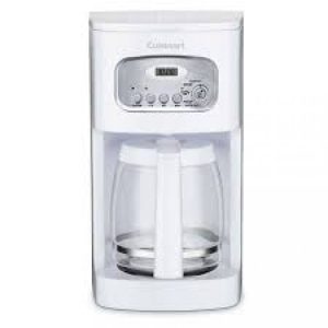 Cafetière de style classique programmable 12 tasses / 1.8 L Blanche Cuisinart