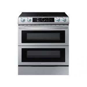 CUISINIÈRE À INDUCTION À 5 BRÛLEURS AVEC AIR FRY FLEX DUO ENCASTRABLE DE 30 PO / 6,3 PI³ EN ACIER INOXYDABLE SAMSUNG