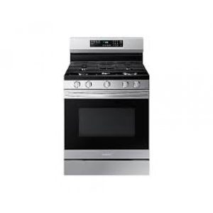 CUISINIÈRE AU GAZ AUTONOME FOUR À CONVECTION AIRFRY DE 6 PI³ / 30" EN ACIER INOXYDABLE SAMSUNG