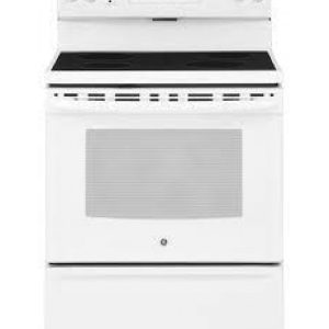 CUISINIÈRE ÉLECTRIQUE AUTONOME 5 PI³ / 30 PO BLANCHE *PRODUIT NEUF* GE