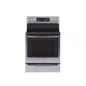 CUISINIÈRE ÉLECTRIQUE AUTONOME À 5 ÉLÉMENTS ET FOUR DOUBLE DE 7,2 PI³ / 30" EN ACIER INOXYDABLE *PRODUIT NEUF* PROFILE DE GE