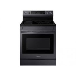 CUISINIÈRE ÉLECTRIQUE CONVECTION VÉRITABLE FRITURE AIR 6,3 PI³ / 30" EN ACIER INOXYDABLE NOIR SAMSUNG