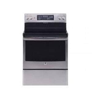 CUISINIÈRE ÉLECTRIQUE DE 5,0 PI³ À CONVECTION EN ACIER INOXYDABLE *PRODUIT NEUF* GE