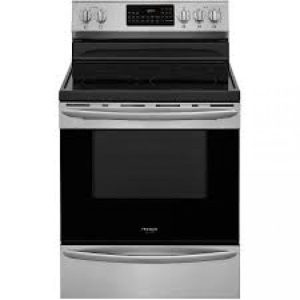 CUISINIÈRE ÉLECTRIQUE DE 5,7 PI³ FOUR CONVECTION / FRITURE À AIR EN ACIER INOXYDABLE FRIGIDAIRE GALLERY