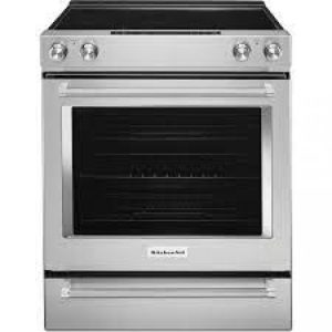 CUISINIÈRE ÉLECTRIQUE ENCASTRÉE DE 6.4 PI³ / 30" À CONVECTION VÉRITABLE EN ACIER INOXYDABLE *PRODUIT NEUF* KITCHENAID