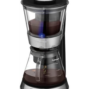 Cafetière à froid automatique avec Verseuse élégante de 7 tasses en verre Cuisinart
