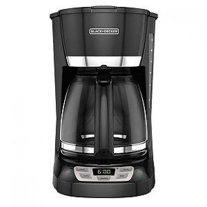 Cafetière numérique 12 tasses Noir Black & Decker