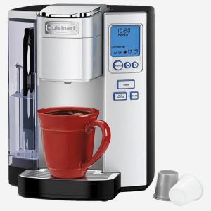 Cafetière une tasse "k-cup Keurig"  de première qualité en acier inoxydable Cuisinart