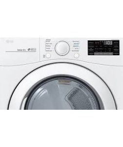 Sécheuse électrique de 7,4 pi³ Blanche de LG ( DLE3090W )