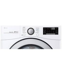 Sécheuse électrique de 7,4 pi³ Blanche de LG ( DLE3500W )