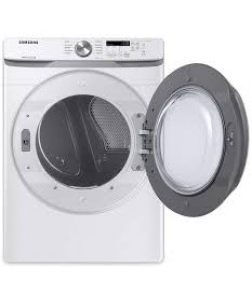 Sécheuse électrique de 7,5 pi³ Blanche de Samsung ( DVE45T6005W )