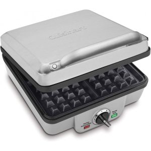 GAUFRIER BELGE AVEC PLAQUE À CRÊPES DE CUISINART