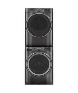 Ensemble Laveuse à Chargement Frontal De 5.5 Pi³ *PRODUIT NEUF* + Sécheuse Électrique De 7.8 Pi³ Gris Diamant GE ( GFW550SMNDG / GFD55ESMNDG )