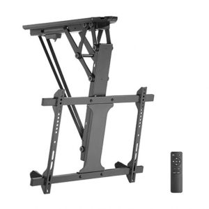 Support de plafond rabattable motorisé pour la plupart des téléviseurs de 32" à 70" DJ Style ( PLB-M0546 )