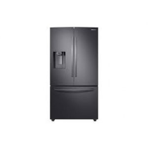 RÉFRIGÉRATEUR À PROFONDEUR DE COMPTOIR DE 22.6 PI³ À PORTES FRANÇAISES AVEC TECHNOLOGIE TWIN COOLING PLUS EN ACIER INOXYDABLE NOIR SAMSUNG