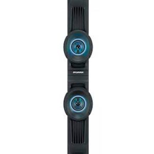 Haut-parleur Tour Bluetooth à DEL Lumineux avec Radio FM Noir Sylvania ( SP800 )