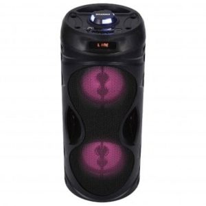 Système de Son Portatif Rechargeable à Double Éclairage Bluetooth de 10 watts avec radio FM Sylvania ( SP962-B )