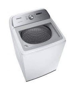 Laveuse HE à Chargement par le Haut de 5,8 pi³ Blanche *PRODUIT NEUF* Samsung ( WA50R5200AW )