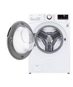 Laveuse à Vapeur à Chargement Frontal de 5,2 pi³ Blanche *PRODUIT NEUF* de LG ( WM3850HWA )