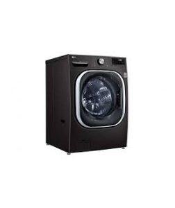 Laveuse à vapeur haute efficacité à chargement frontal de 5,8 pi³ en Acier Inoxydable Noir LG ( WM4500HBA )