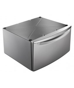 Piédestal de 15,5 po avec poignée chromée et tiroir de rangement Whirlpool ( XHPC155YC )